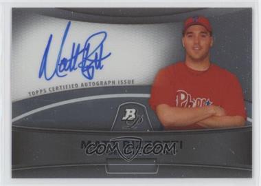 2010 Bowman Platinum - Autograph Refractor #BPA-MR - Matt Rizzotti