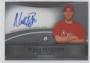 2010 Bowman Platinum - Autograph Refractor #BPA-MR - Matt Rizzotti