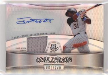 2010 Bowman Platinum - Autographed Relic Refractor #PAR-JT - Jose Tabata /740