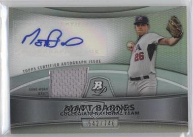 2010 Bowman Platinum - Autographed Relic Refractor #PAR-MB - Matt Barnes /740