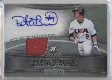 2010 Bowman Platinum - Autographed Relic Refractor #PAR-PO - Peter O'Brien /740