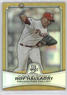 2010 Bowman Platinum - [Base] - Gold Foilboard #35 - Roy Halladay /539