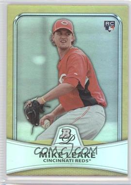 2010 Bowman Platinum - [Base] - Gold Foilboard #47 - Mike Leake /539