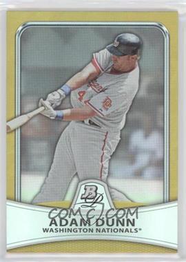 2010 Bowman Platinum - [Base] - Gold Foilboard #64 - Adam Dunn /539