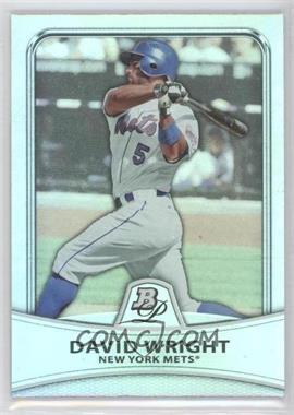 2010 Bowman Platinum - [Base] - Platinum Foil #100 - David Wright /999