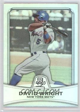 2010 Bowman Platinum - [Base] - Platinum Foil #100 - David Wright /999