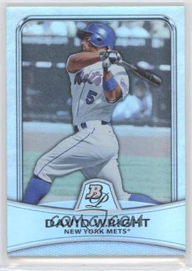 2010 Bowman Platinum - [Base] - Platinum Foil #100 - David Wright /999