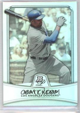 2010 Bowman Platinum - [Base] - Platinum Foil #13 - Matt Kemp /999