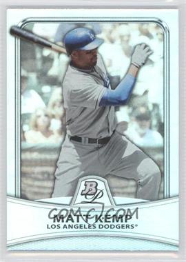 2010 Bowman Platinum - [Base] - Platinum Foil #13 - Matt Kemp /999