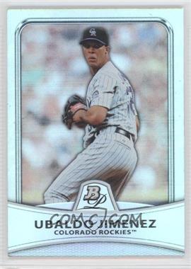 2010 Bowman Platinum - [Base] - Platinum Foil #19 - Ubaldo Jimenez /999