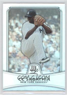 2010 Bowman Platinum - [Base] - Platinum Foil #21 - CC Sabathia /999