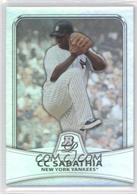 2010 Bowman Platinum - [Base] - Platinum Foil #21 - CC Sabathia /999