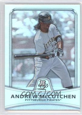 2010 Bowman Platinum - [Base] - Platinum Foil #39 - Andrew McCutchen /999