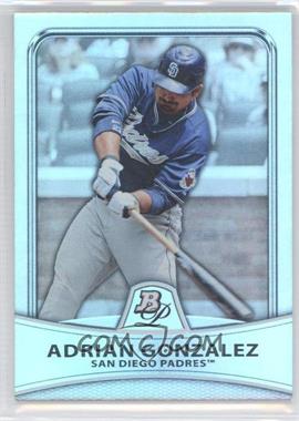 2010 Bowman Platinum - [Base] - Platinum Foil #48 - Adrian Gonzalez /999