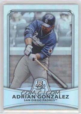 2010 Bowman Platinum - [Base] - Platinum Foil #48 - Adrian Gonzalez /999