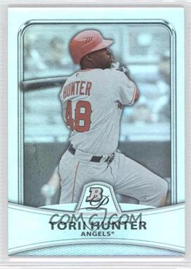 2010 Bowman Platinum - [Base] - Platinum Foil #49 - Torii Hunter /999