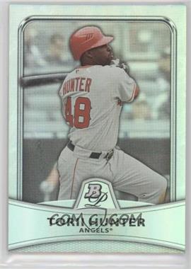 2010 Bowman Platinum - [Base] - Platinum Foil #49 - Torii Hunter /999