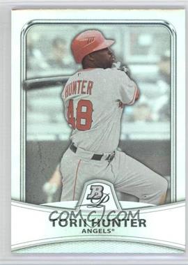 2010 Bowman Platinum - [Base] - Platinum Foil #49 - Torii Hunter /999