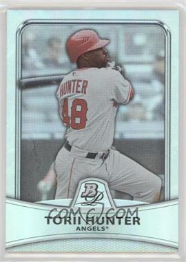 2010 Bowman Platinum - [Base] - Platinum Foil #49 - Torii Hunter /999