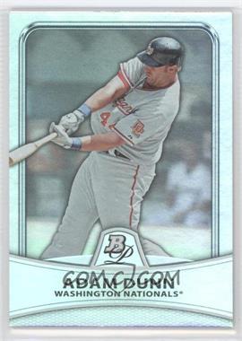 2010 Bowman Platinum - [Base] - Platinum Foil #64 - Adam Dunn /999
