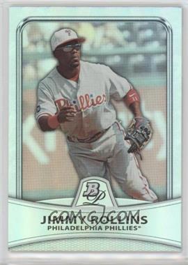 2010 Bowman Platinum - [Base] - Platinum Foil #70 - Jimmy Rollins /999