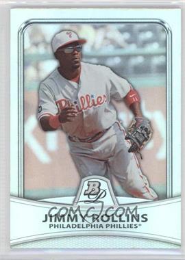 2010 Bowman Platinum - [Base] - Platinum Foil #70 - Jimmy Rollins /999