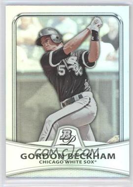 2010 Bowman Platinum - [Base] - Platinum Foil #81 - Gordon Beckham /999