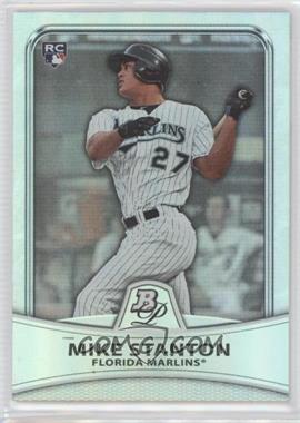 2010 Bowman Platinum - [Base] - Platinum Foil #86 - Giancarlo Stanton (Mike on Card) /999