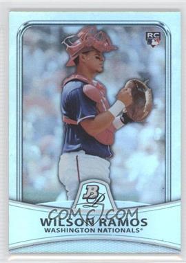 2010 Bowman Platinum - [Base] - Platinum Foil #99 - Wilson Ramos /999