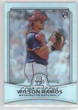 2010 Bowman Platinum - [Base] - Platinum Foil #99 - Wilson Ramos /999