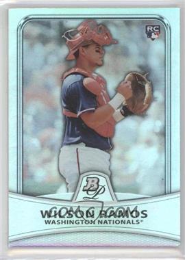 2010 Bowman Platinum - [Base] - Platinum Foil #99 - Wilson Ramos /999