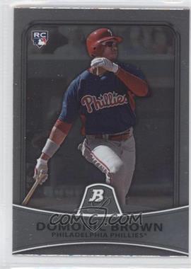 2010 Bowman Platinum - [Base] #6 - Domonic Brown