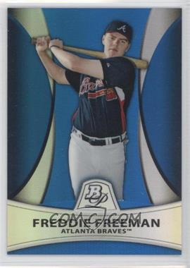 2010 Bowman Platinum - Prospects - Blue Refractor #PP13 - Freddie Freeman /99