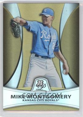 2010 Bowman Platinum - Prospects - Gold Refractor #PP12 - Mike Montgomery /539