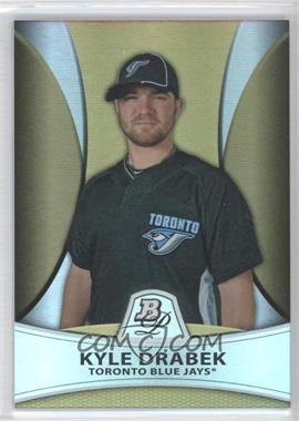 2010 Bowman Platinum - Prospects - Gold Refractor #PP14 - Kyle Drabek /539