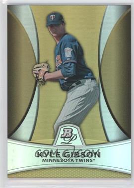 2010 Bowman Platinum - Prospects - Gold Refractor #PP20 - Kyle Gibson /539