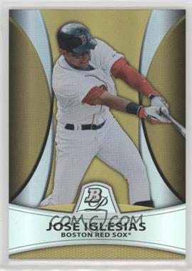 2010 Bowman Platinum - Prospects - Gold Refractor #PP26 - Jose Iglesias /539