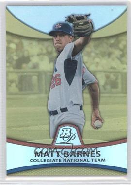 2010 Bowman Platinum - Prospects - Gold Refractor #PP30 - Matt Barnes /539