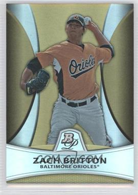 2010 Bowman Platinum - Prospects - Gold Refractor #PP7 - Zach Britton /539