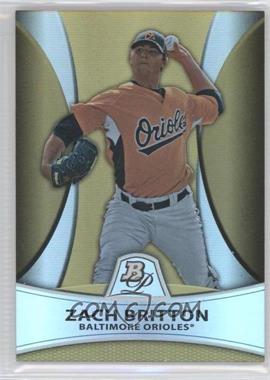 2010 Bowman Platinum - Prospects - Gold Refractor #PP7 - Zach Britton /539
