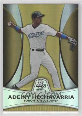 2010 Bowman Platinum - Prospects - Gold Refractor #PP8 - Adeiny Hechavarria /539 [EX to NM]