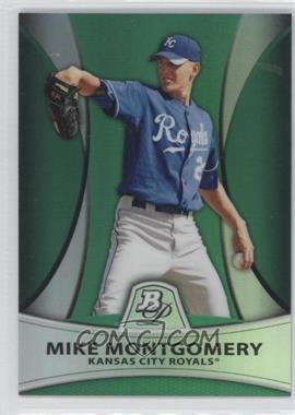 2010 Bowman Platinum - Prospects - Green Refractor #PP12 - Mike Montgomery /499