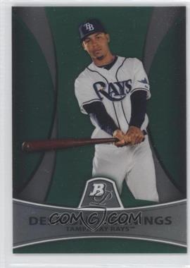 2010 Bowman Platinum - Prospects - Green Refractor #PP2 - Desmond Jennings /499