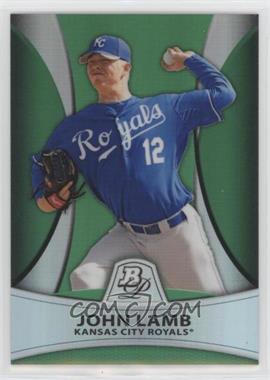 2010 Bowman Platinum - Prospects - Green Refractor #PP22 - John Lamb /499