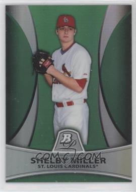 2010 Bowman Platinum - Prospects - Green Refractor #PP25 - Shelby Miller /499