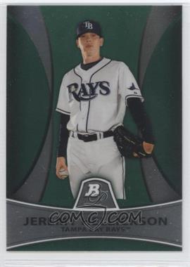 2010 Bowman Platinum - Prospects - Green Refractor #PP3 - Jeremy Hellickson /499