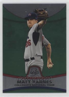 2010 Bowman Platinum - Prospects - Green Refractor #PP30 - Matt Barnes /499