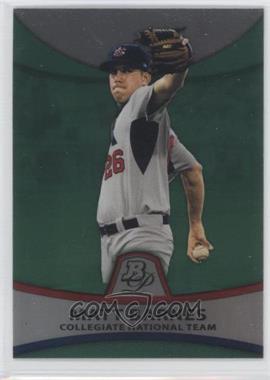 2010 Bowman Platinum - Prospects - Green Refractor #PP30 - Matt Barnes /499