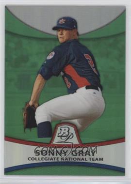 2010 Bowman Platinum - Prospects - Green Refractor #PP37 - Sonny Gray /499