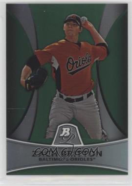 2010 Bowman Platinum - Prospects - Green Refractor #PP7 - Zach Britton /499